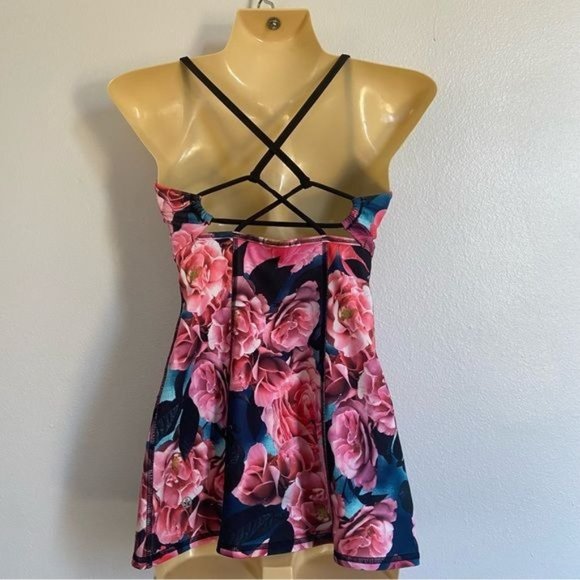 LuluLemon Dancing Warrior Secret Garden Strappy Tank Top - Picture 6 of 11